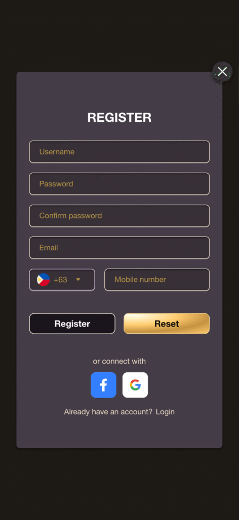 Register page - preview | Registration Form
